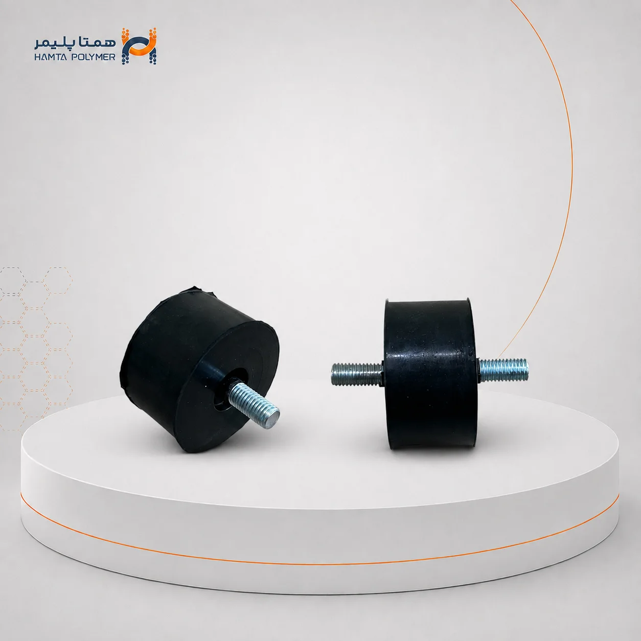 ضربه‌گیر استوانه‌ای صنعتی