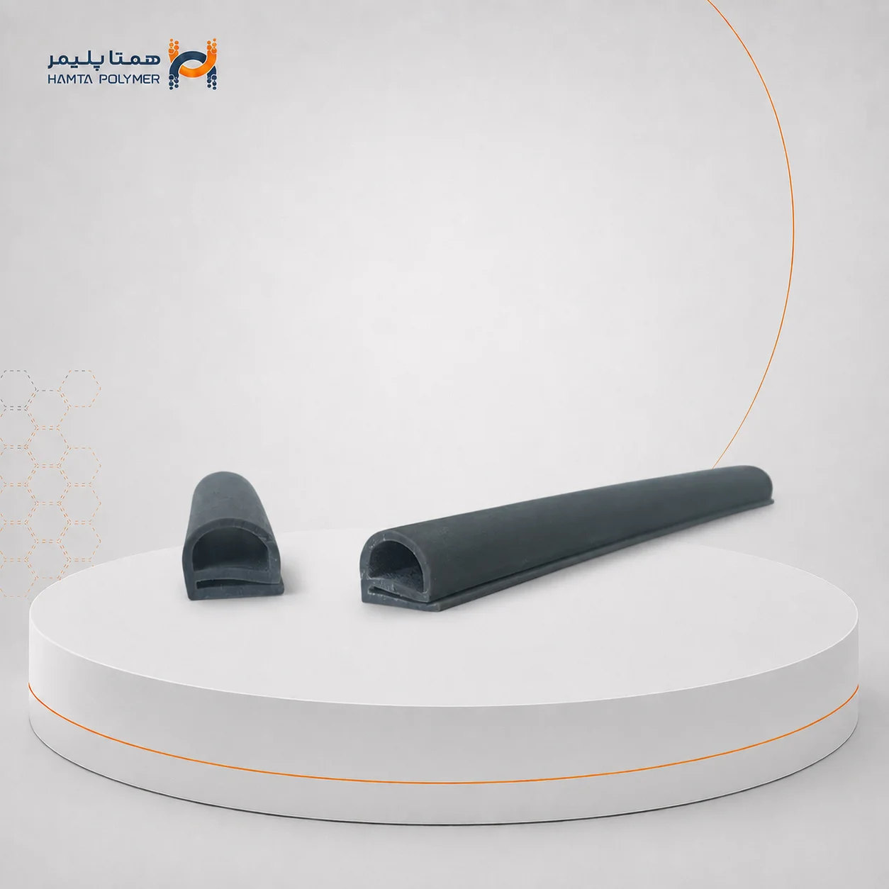 نوار لاستیکی مقطع‌دار