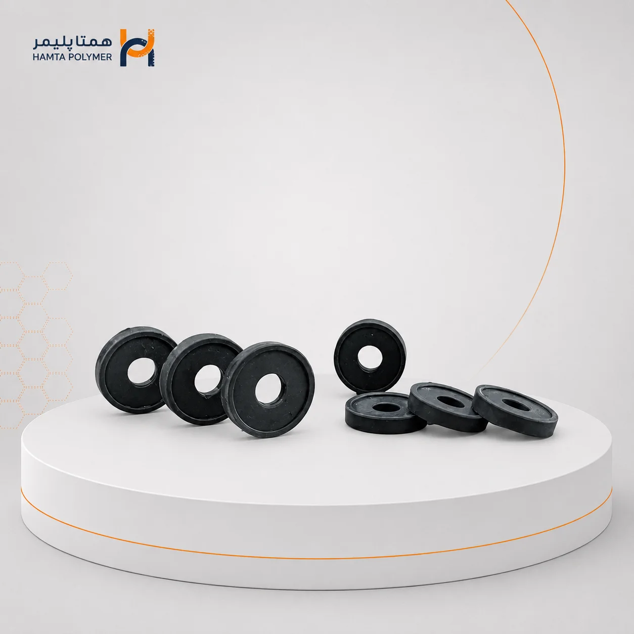 پکینگ لاستیکی V شکل