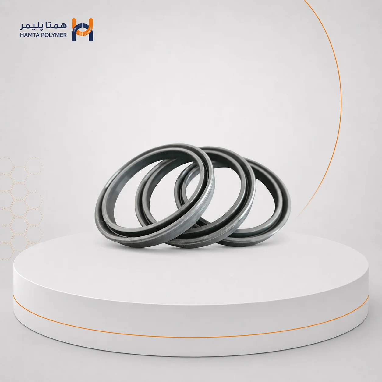 واشر لاستیکی تخت