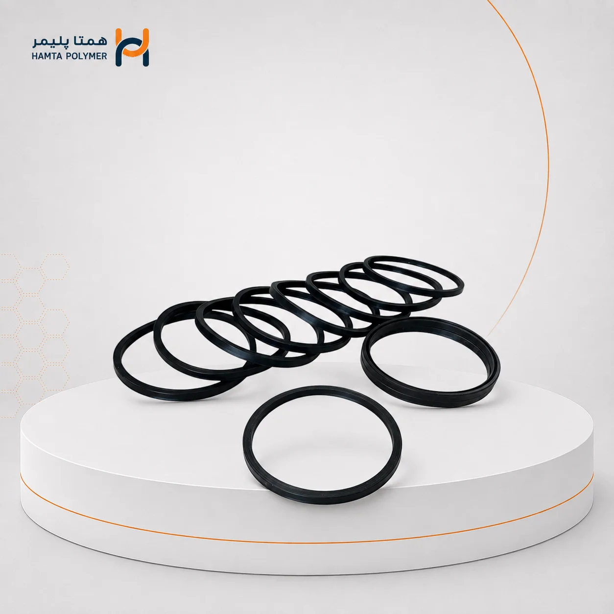 واشر و پکینگ لاستیکی سفارشی
